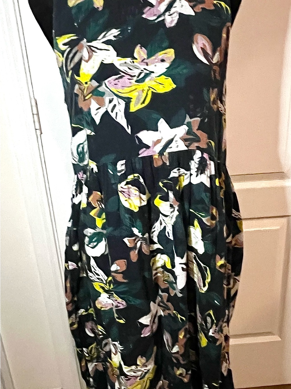 Aritzia Wilfred sleeveless gauzy cotton midi dress